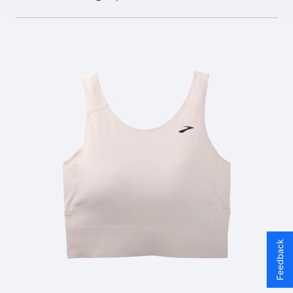 Brooks Run Within Crop Tank